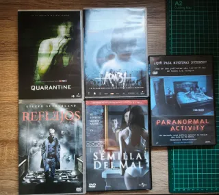 Pack 5 Películas DVD Terror/Suspense