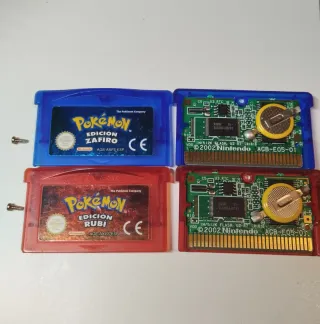 Pokémon Rubí y Zafiro GBA