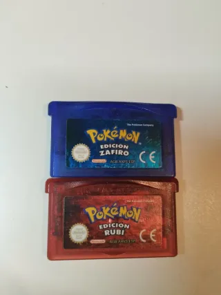 Pokémon Rubí y Zafiro GBA