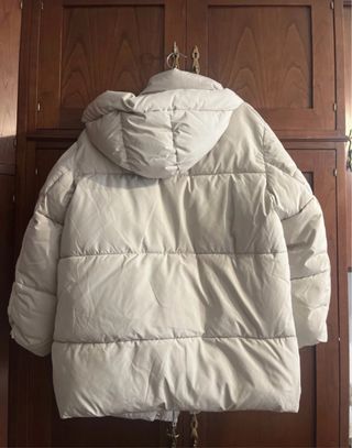 Plumífero Zara Beige Talla 13/14