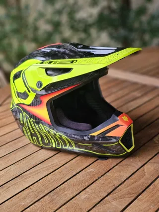 Capacete Fox V3 RS Carbon Elevated Ltd Edt. Tam. M