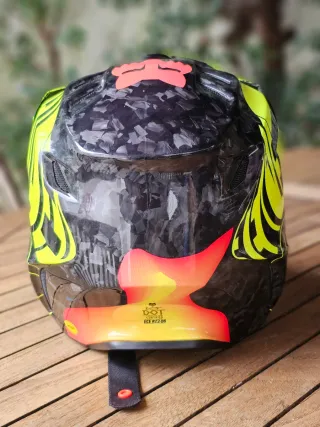 Capacete Fox V3 RS Carbon Elevated Ltd Edt. Tam. M