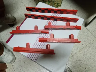 Lote de 6 Barandillas Scalextric