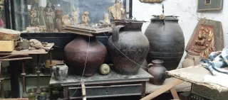 Vasijas de barro y cerámica antiguas