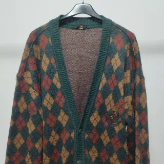 Cardigan Paul Shark L Lã Argyle