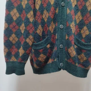 Cardigan Paul Shark L Lã Argyle