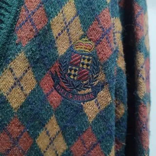 Cardigan Paul Shark L Lã Argyle