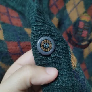 Cardigan Paul Shark L Lã Argyle