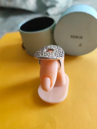 Anillo Tous Sello Plata