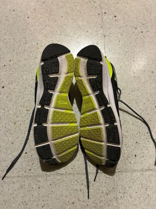 Zapatillas Kalenji Correr Negro y Amarillo