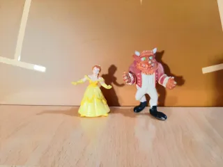 Figuras PVC de la Bella y la Bestia - Bully