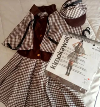 Disfraz Miss Holmes Kimokawaii Talla S
