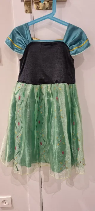 Disfraz Princesa Anna Verde