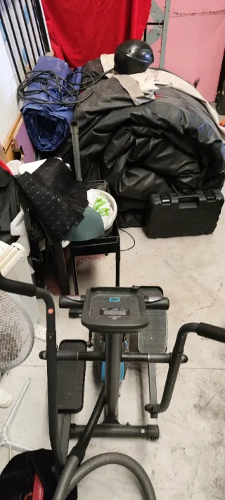 Elíptica de ejercicio