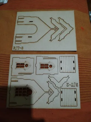 Maqueta Iglesia 1/72