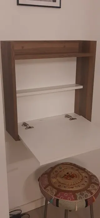 Escritorio plegable madera