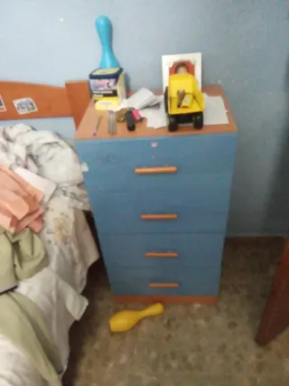 Escritorio juvenil de madera