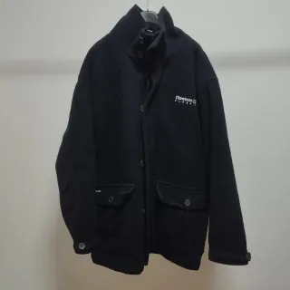 Casaco Lã Vintage Reebok Preto