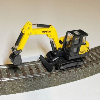 Excavadora escala 1:80 maqueta tren eléctrico HO