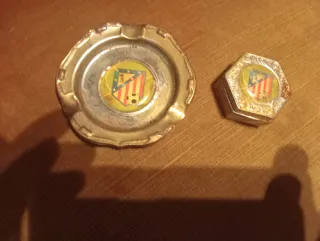 Bandeja y pastillero antiguo