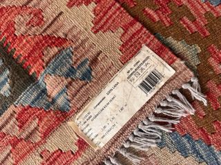 Alfombra Kilim Reversible 100% lana