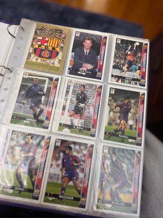 Colección Mundi Cromos La Liga 98-99