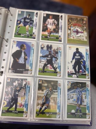 Colección Mundi Cromos La Liga 98-99