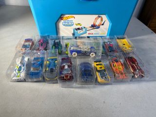 Caja Hot Wheels Track Builder con Coches