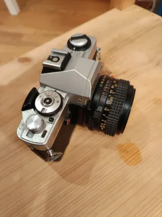 Minolta XG-A + Objetivo MD 50mm f/2