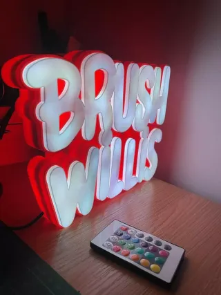 Letreros luminosos personalizados