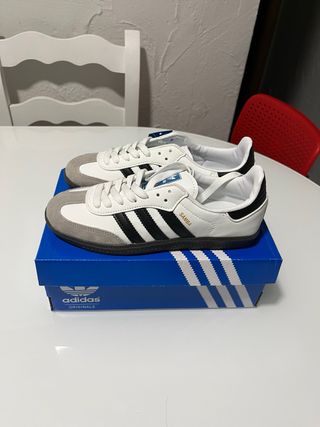 Adidas Samba OG Blancas y Negras