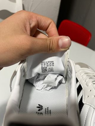 Adidas Samba OG Blancas y Negras