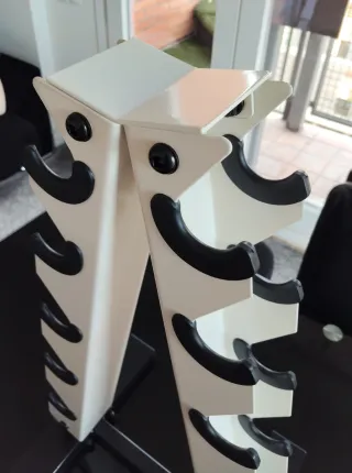 Soporte para 10 mancuernas nuevo.