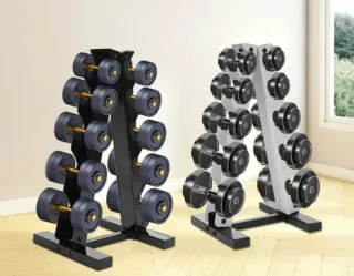 Soporte para 10 mancuernas nuevo.