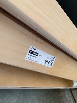 Estructura Cama Ikea Blanca