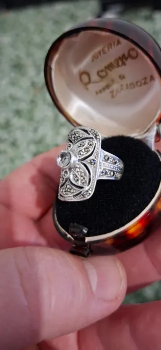 Anillo Plata de prima Ley