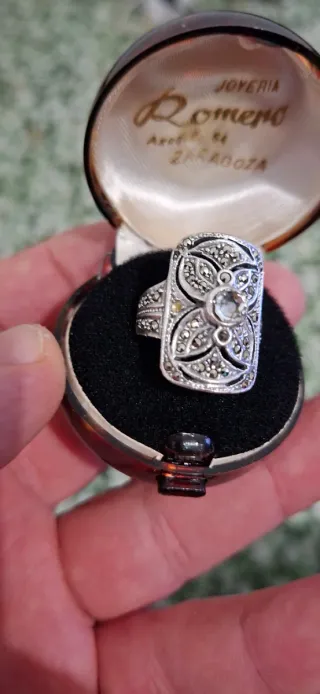 Anillo Plata de prima Ley