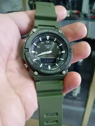 CASIO SOLAR DEPORTIVO AQ-S820W-3B (SUPER OFERTA)