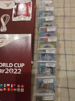 Coleção Completa Copa 2022 Álbum e Cromos