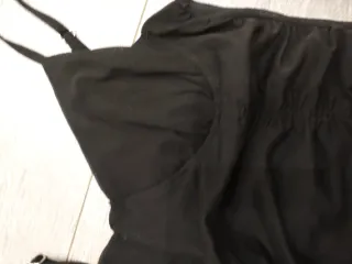 Body negro con transparencias