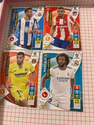 Adrenalyn 21/22 - Calero, Herrera, Coquelin, Marce