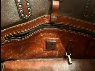 Bolso Campomaggi Piel Marrón Multicolor