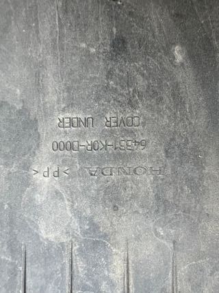 Tapa inferior trasera Honda SH 125