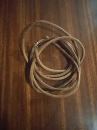 Cuerda de cuero para máquina de coser
