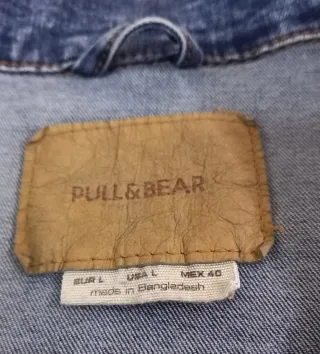 Chaqueta tejana Pull&Bear Talla L