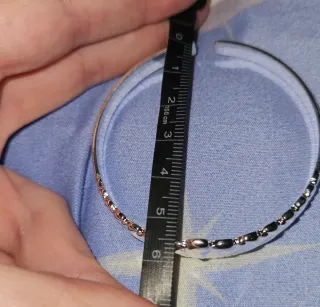 Pulsera Yemayá Orisha Plata