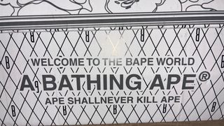 Bape Zapa Blanco y Rojo