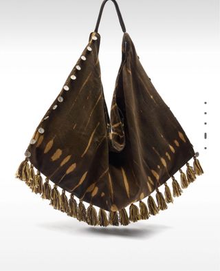 Bolso Parfois marrón con flecos