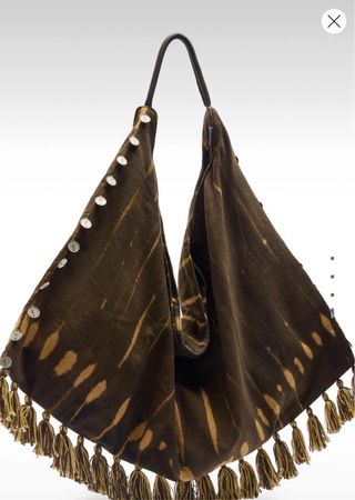 Bolso Parfois marrón con flecos