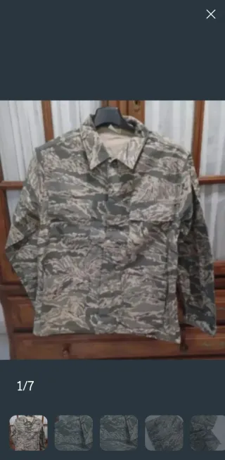 Uniforme Camuflaje Airman Battle Uniform (ABU)